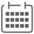 botão de agenda