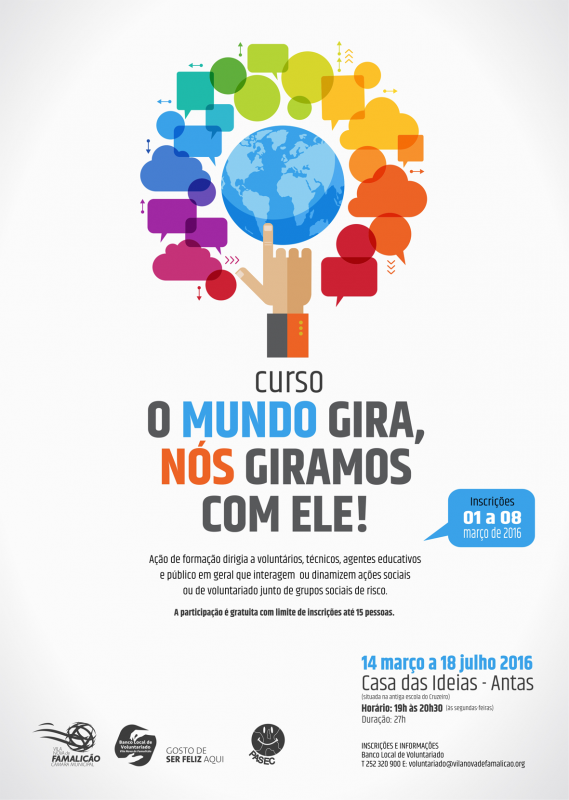 Banco Local de Voluntariado e PASEC promovem curso sobre inclusão