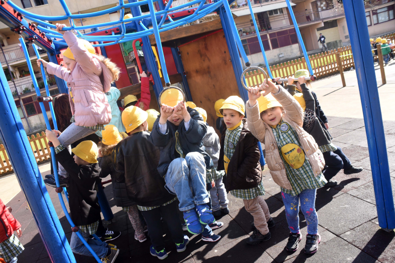 Parque Infantil das Lameiras de cara lavada