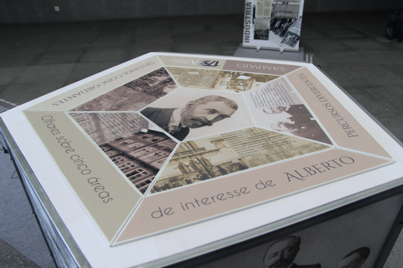 Alunos da Camilo lançam exposição itinerante sobre Alberto Sampaio