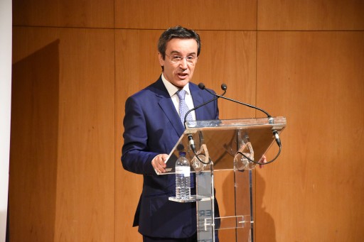 António Leite, delegado regional do Norte do IEFP - Instituto de Emprego e Formação Profissional na entrega de certificados qualifica