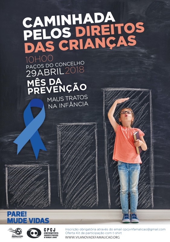 Caminhada pelos direitos das crianças adiada para 1 de Maio