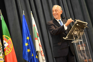 Marcelo Rebelo de Sousa, Presidente da República Portuguesa, em Famalicão, a 01 de junho de 2018