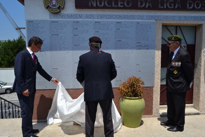 Liga dos Combatentes de Ribeirão inaugura novo painel artístico