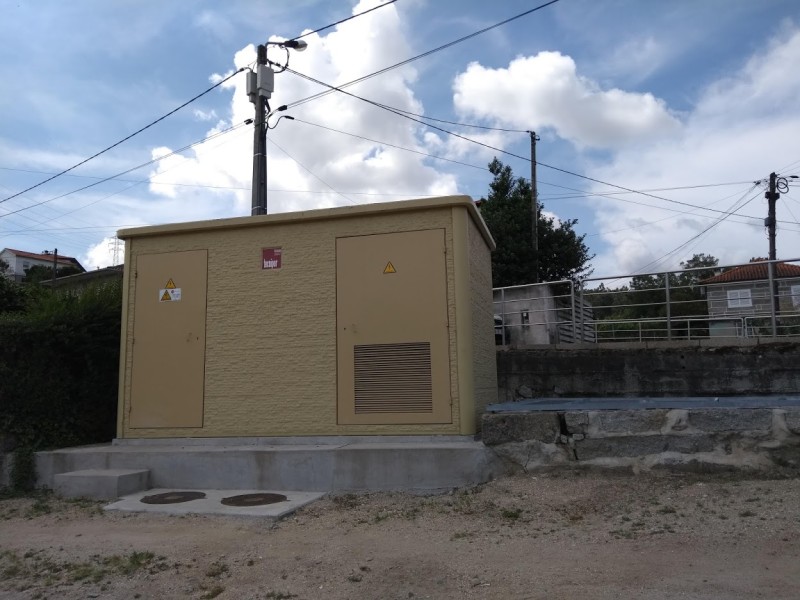 EDP instalou novo posto de transformação em Oliveira Santa Maria