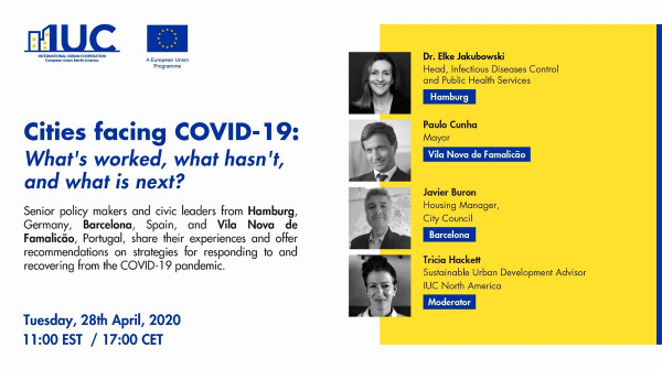 Paulo Cunha debate “Cidades voltadas para o COVID-19: o que deu certo, o que não deu e o que vem a seguir?”