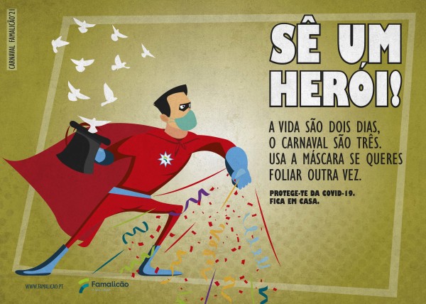 Famalicão quer que todos sejam super-heróis neste Carnaval