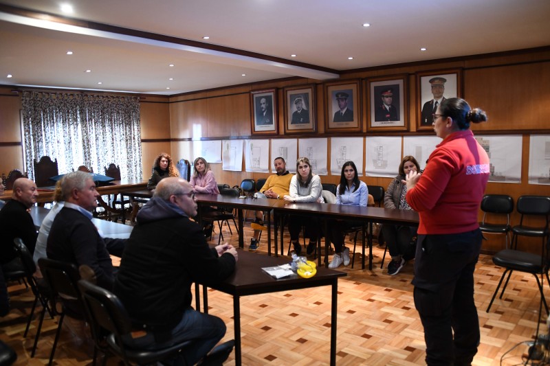 Training in Basic Life Support for more than 500 collaborators