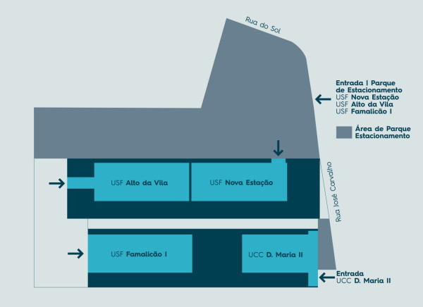 Famalicão Health Centre moves to temporary premises due to works