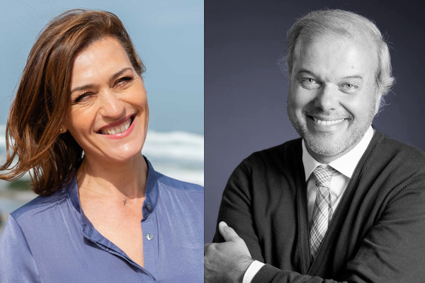 Eduardo Sá and Fátima Lopes at Famalicão Family Week