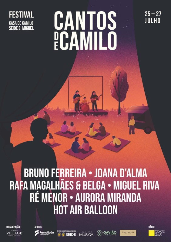 Festival Cantos de Camilo regressa de 25 a 27 de julho