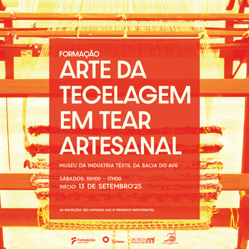 Formação dedicada à tecelagem em tear artesanal com inscrições abertas