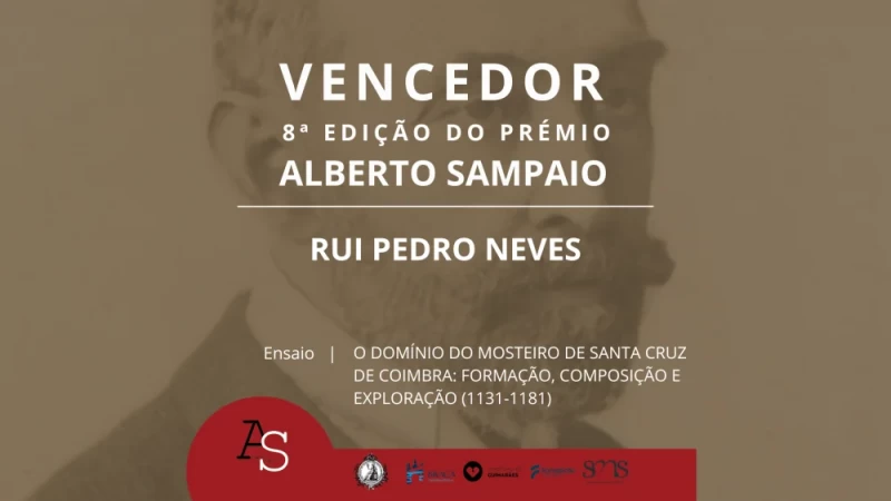 Rui Pedro Neves vence Prémio Alberto Sampaio 2025