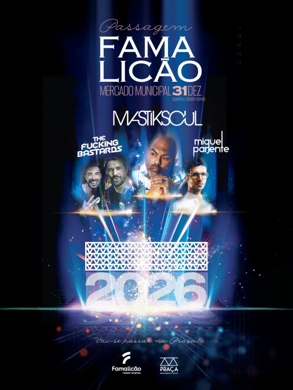 Famalicão entra em 2026 com festa na Praça-Mercado Municipal