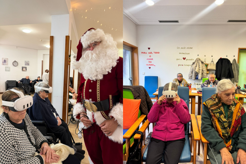 Município volta a levar Aldeia de Natal aos seniores do concelho