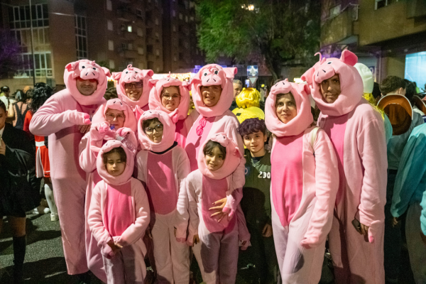 Carnival night, on 16 February, is the highlight of five days of celebrations