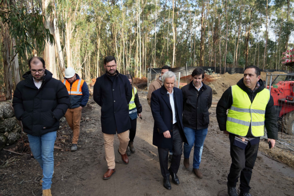 Water supply works in São Cosme, Telhado and Portela are progressing at a good pace