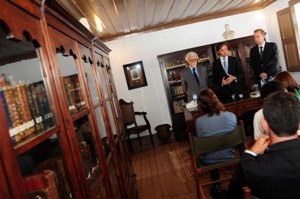 José Manuel Mendes, Presidente da Associação Portuguesa de Escritores, na entrega do Grande Prémio de Conto Camilo Castelo Branco, 02-10-2014