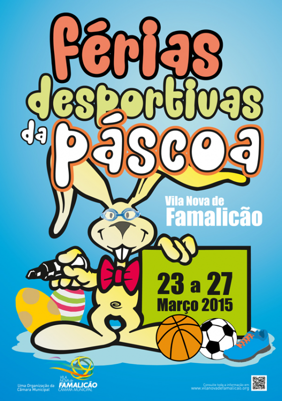 Férias Desportivas da Páscoa, de 23 a 27 de Março