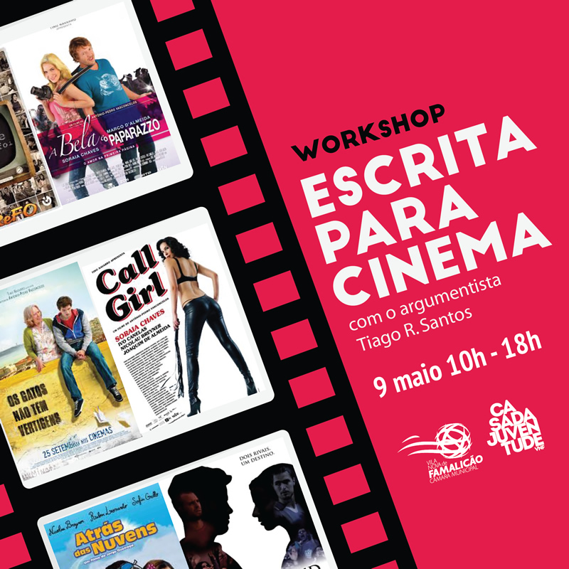 Casa da Juventude recebe autor do argumento de Call Girl para workshop de escrita para cinema