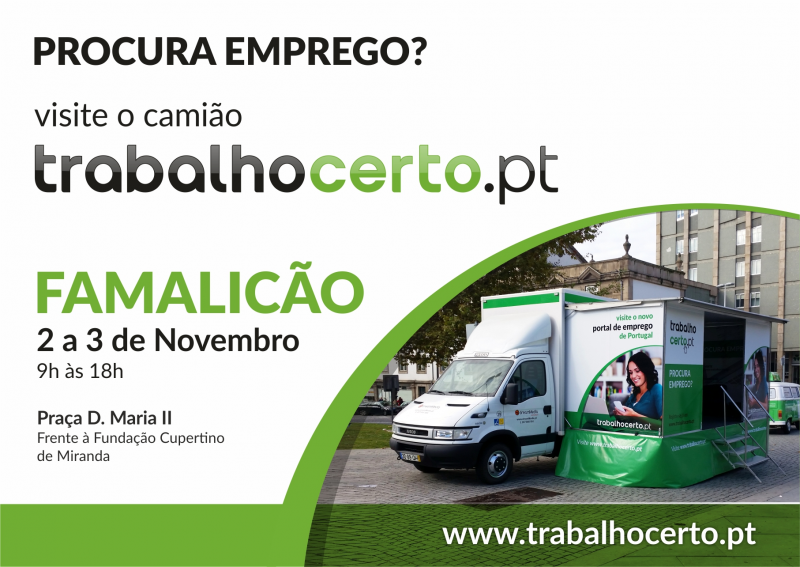 Campanha para dinamização do emprego passa por Famalicão