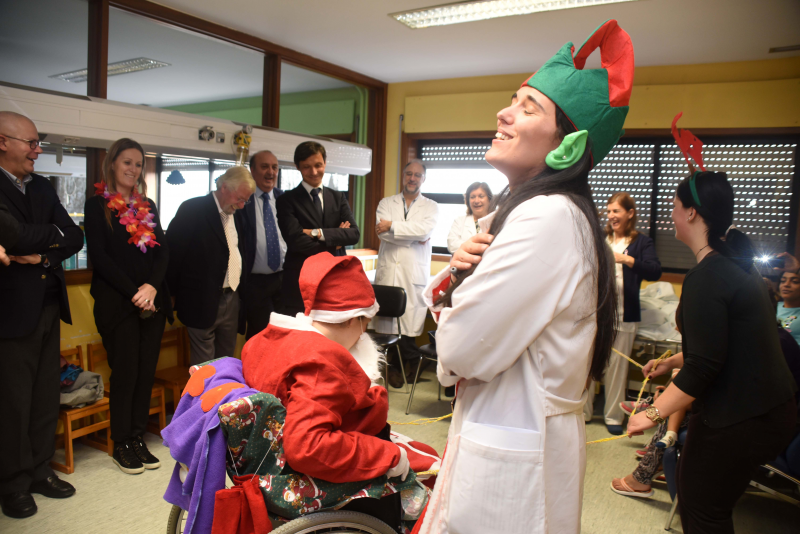 Festa de Natal reúne a “família” do Hospital de Famalicão